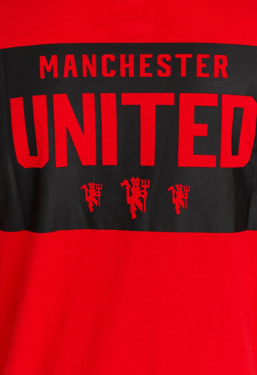 adidas Performance - Youth Boys Manchester United Tee Red