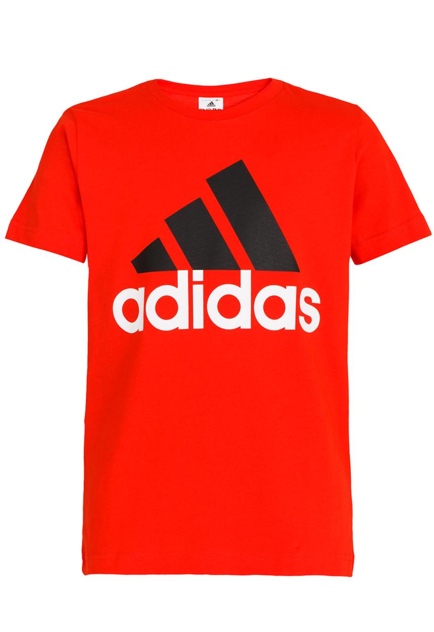 adidas Performance - Boys Classic Lin Tee Red