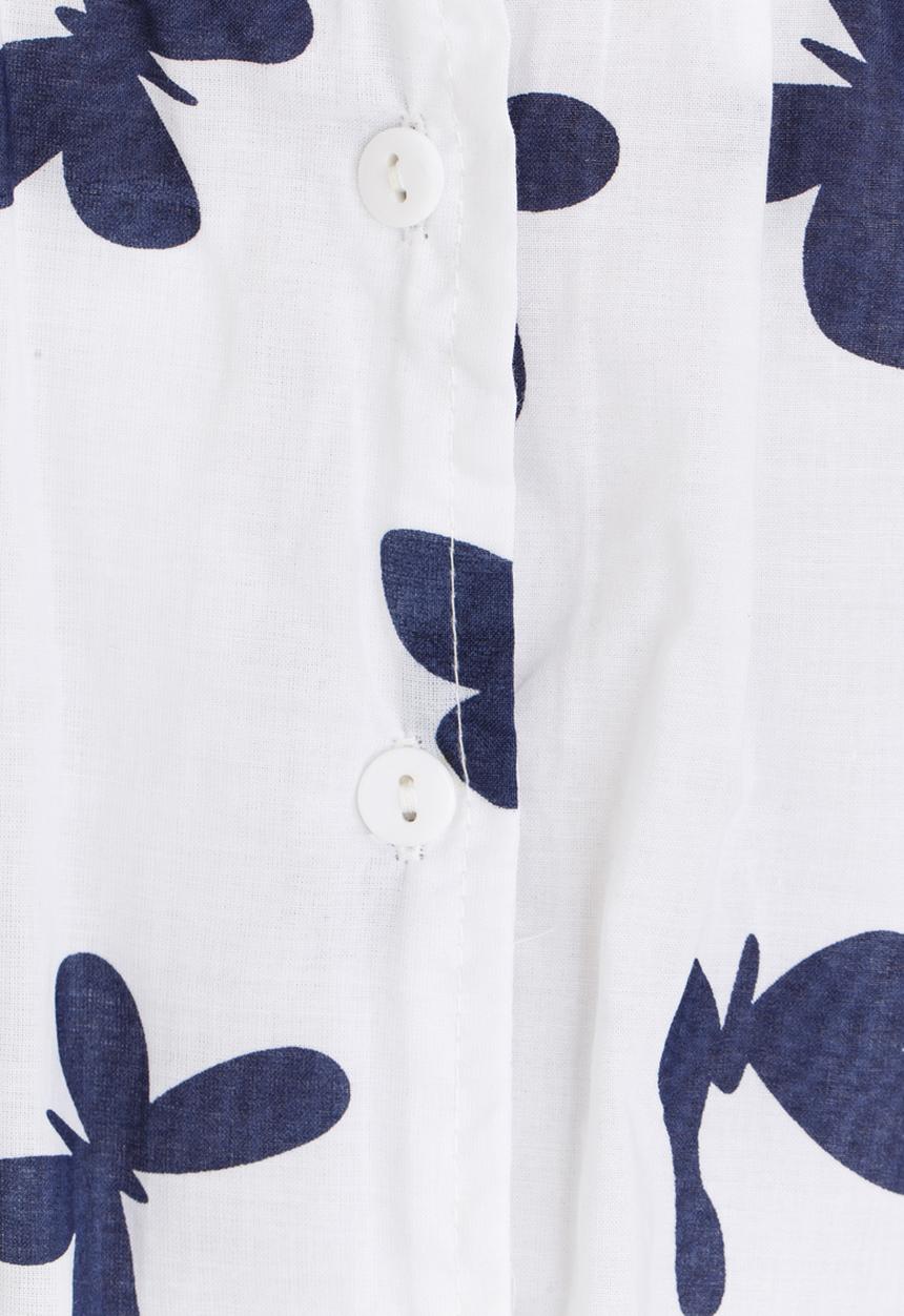 Pop Candy - Butterfly Print Dress White