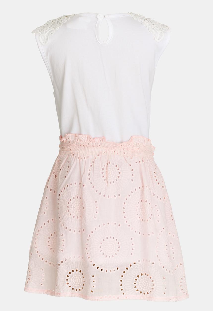 Pop Candy - Combo Dress Pale Pink