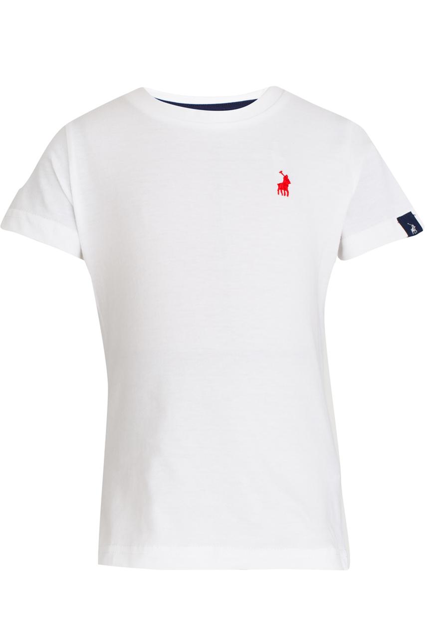 POLO - Big Pony Print Tee White