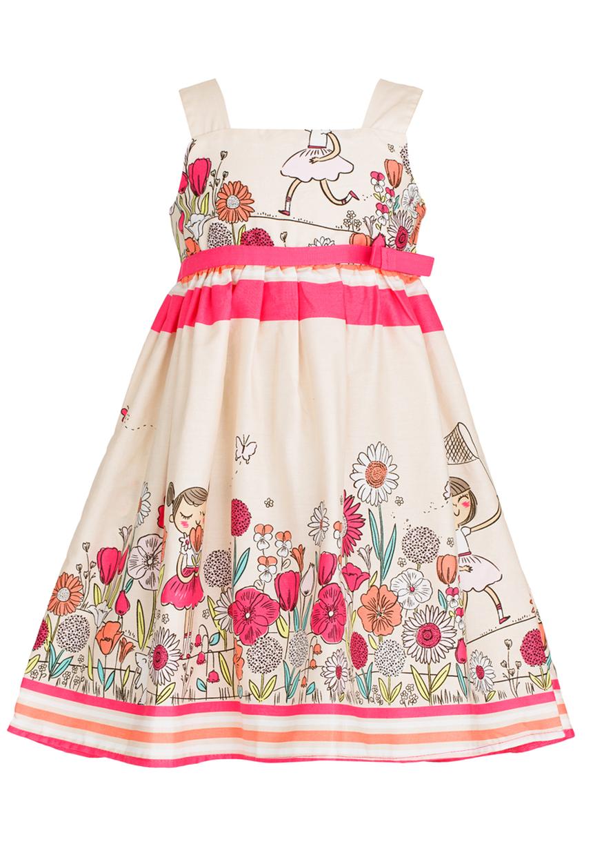 Twin Clothing - Printed Dress Multi-colour