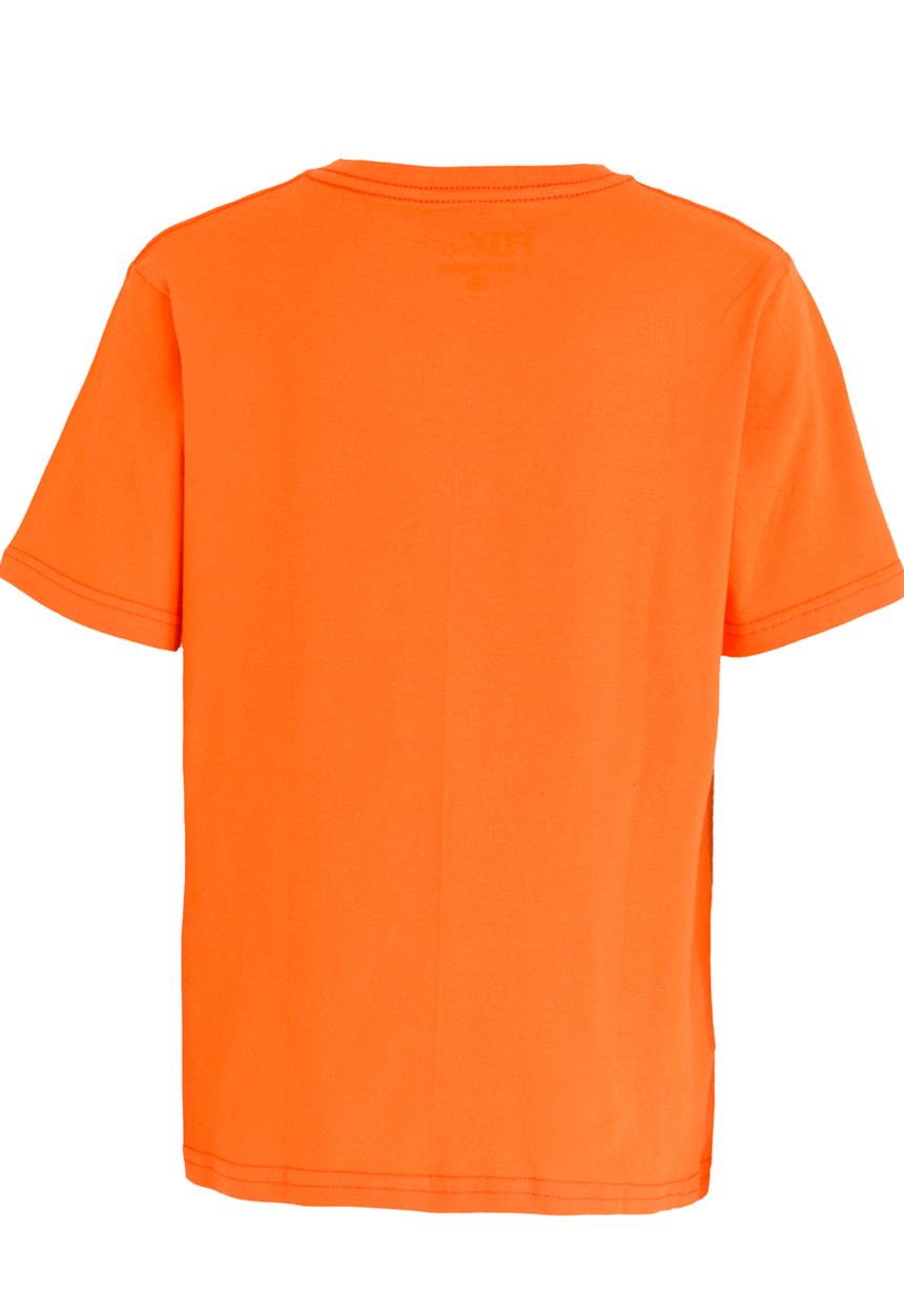 Fox - Contended  Tee Orange