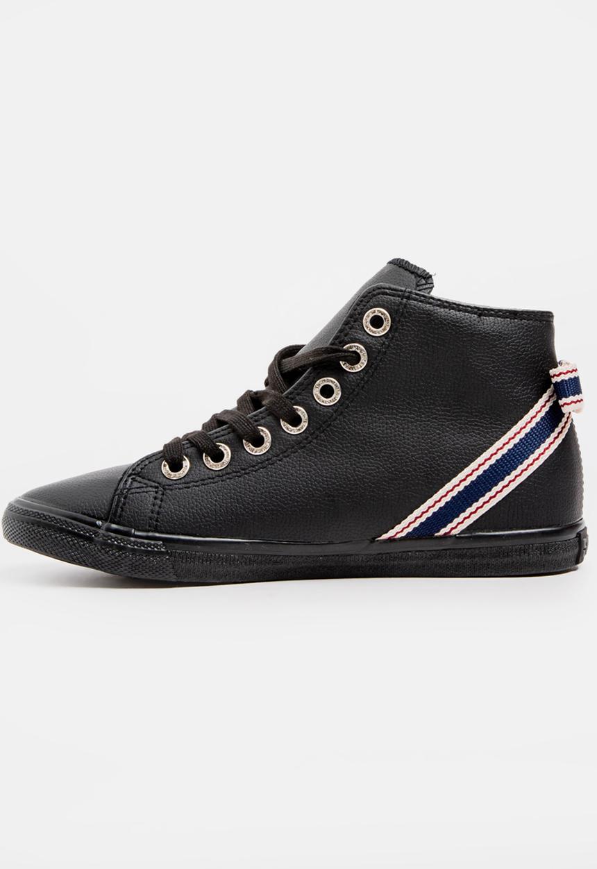SOVIET - Felicity High-top Sneakers Black