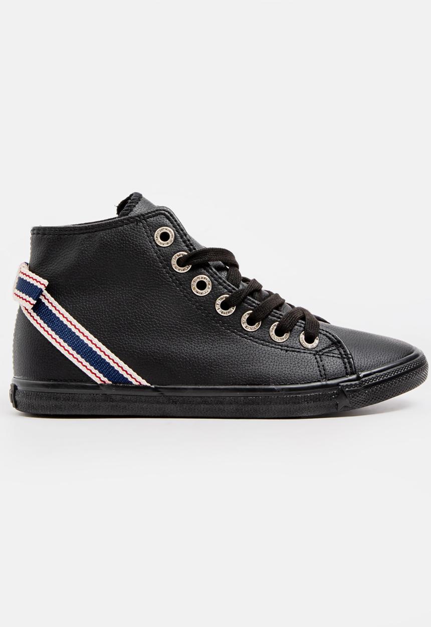 SOVIET - Felicity High-top Sneakers Black