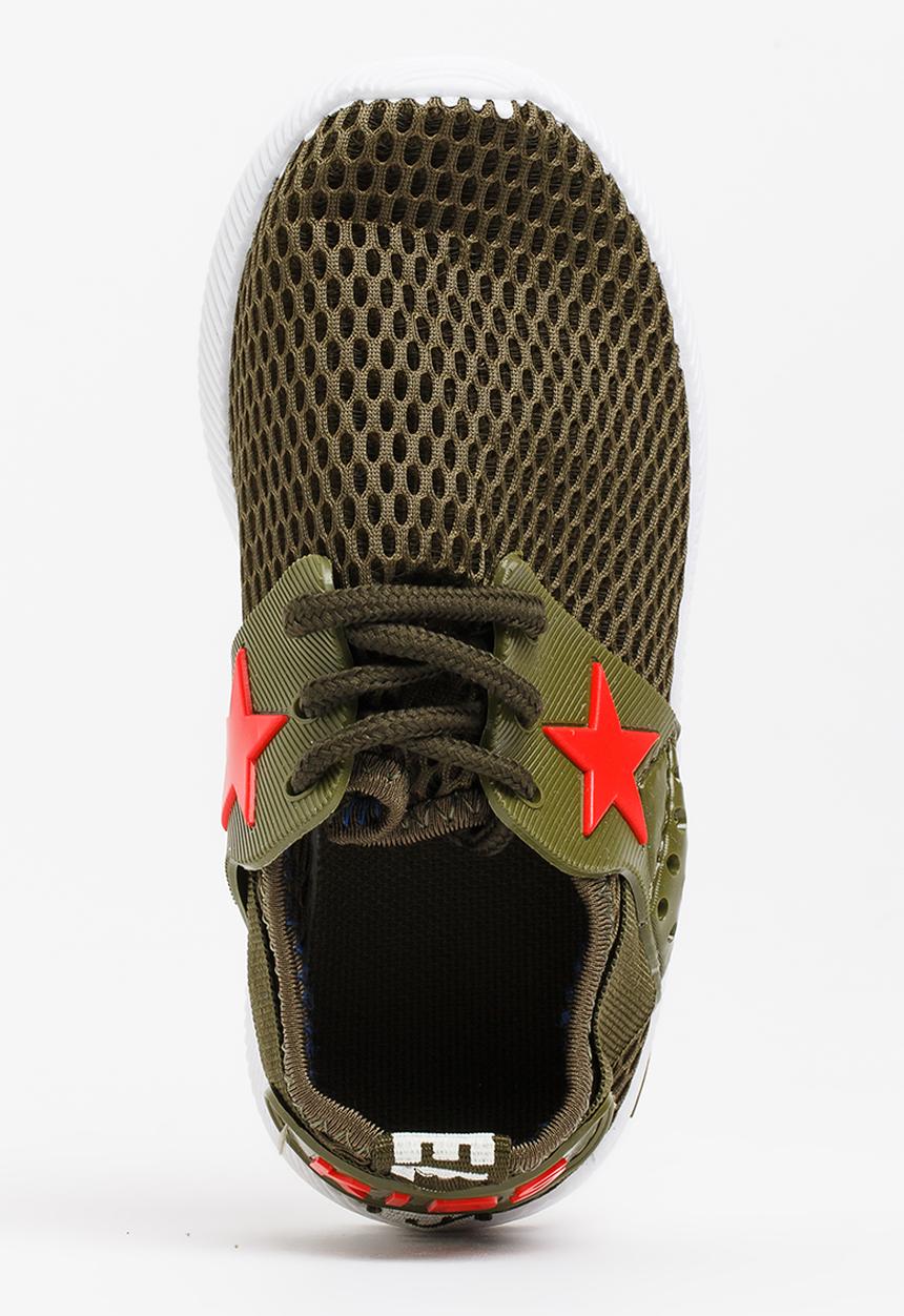 Pop Candy - Boys Sneakers Khaki Green