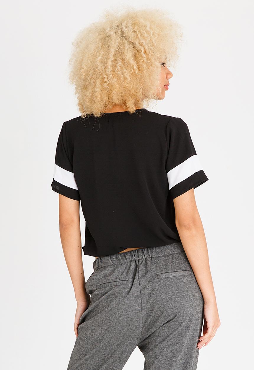 c(inch) - Sports Luxe T-shirt Black and White