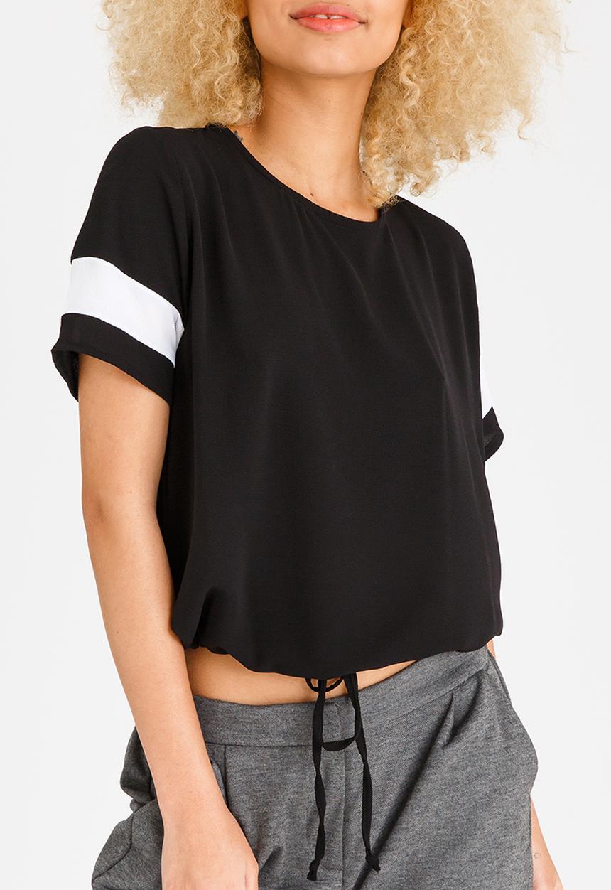 c(inch) - Sports Luxe T-shirt Black and White