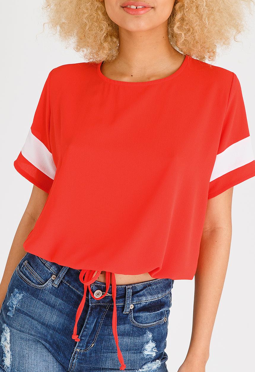 c(inch) - Sports Luxe T-shirt Red