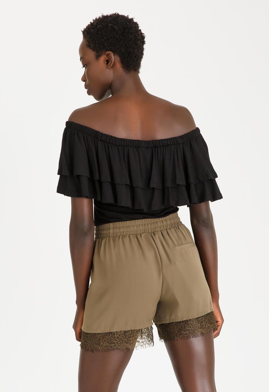 c(inch) - Bardot T-Shirt Black