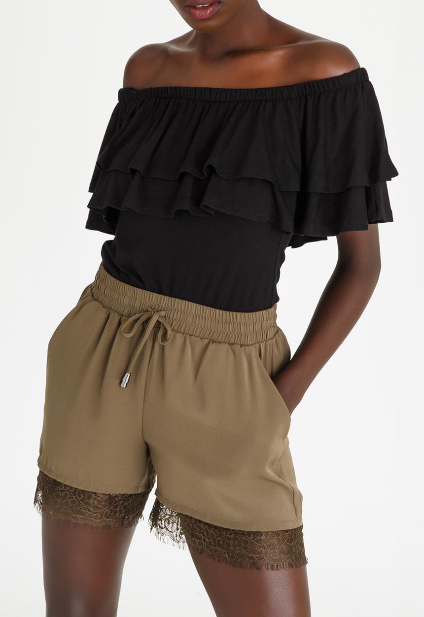 c(inch) - Bardot T-Shirt Black