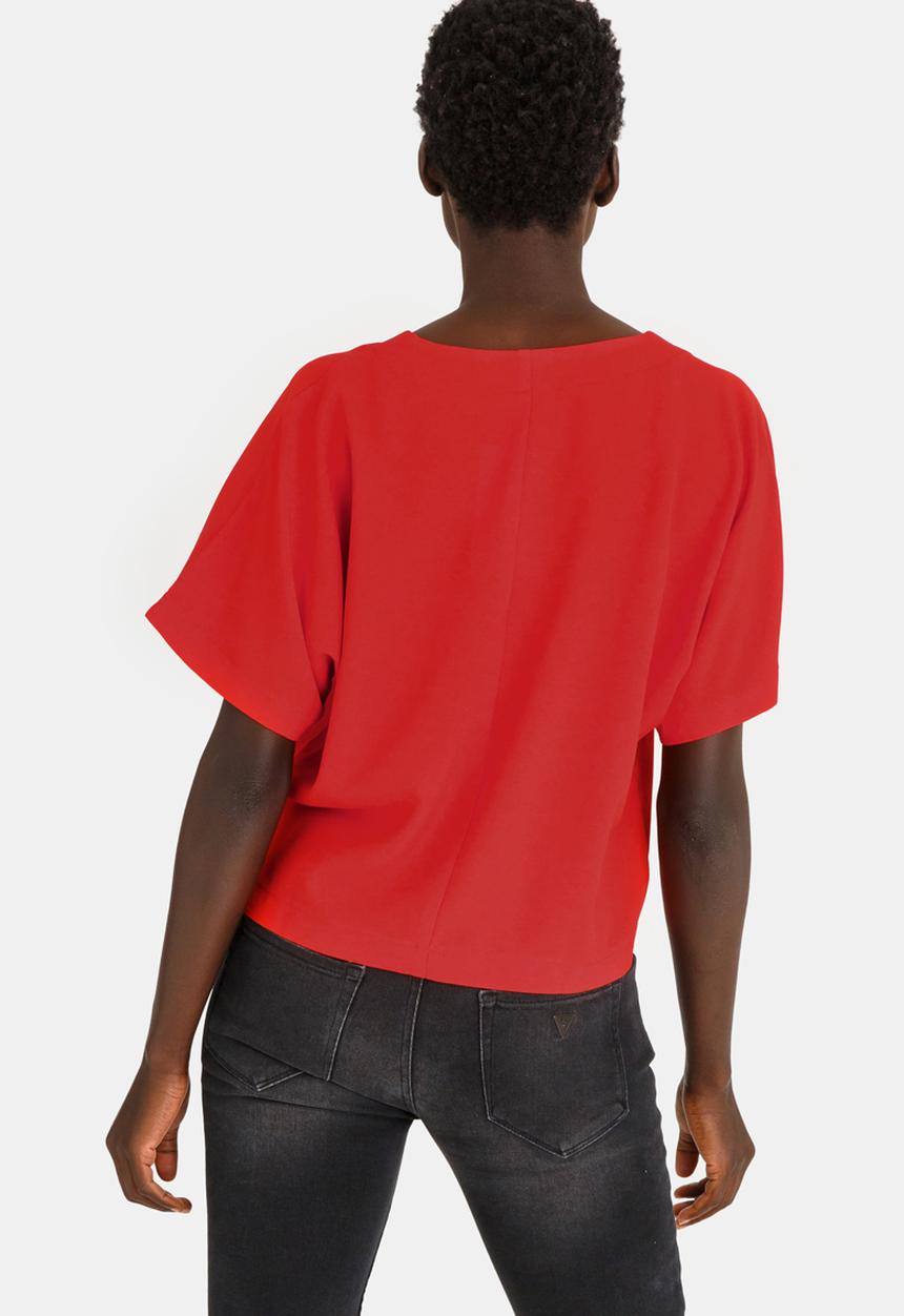 STYLE REPUBLIC - Boxy Blouse Red