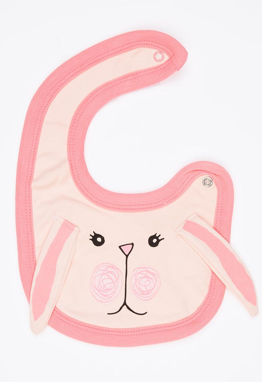 Soobe - Bunny Bib Pale Pink