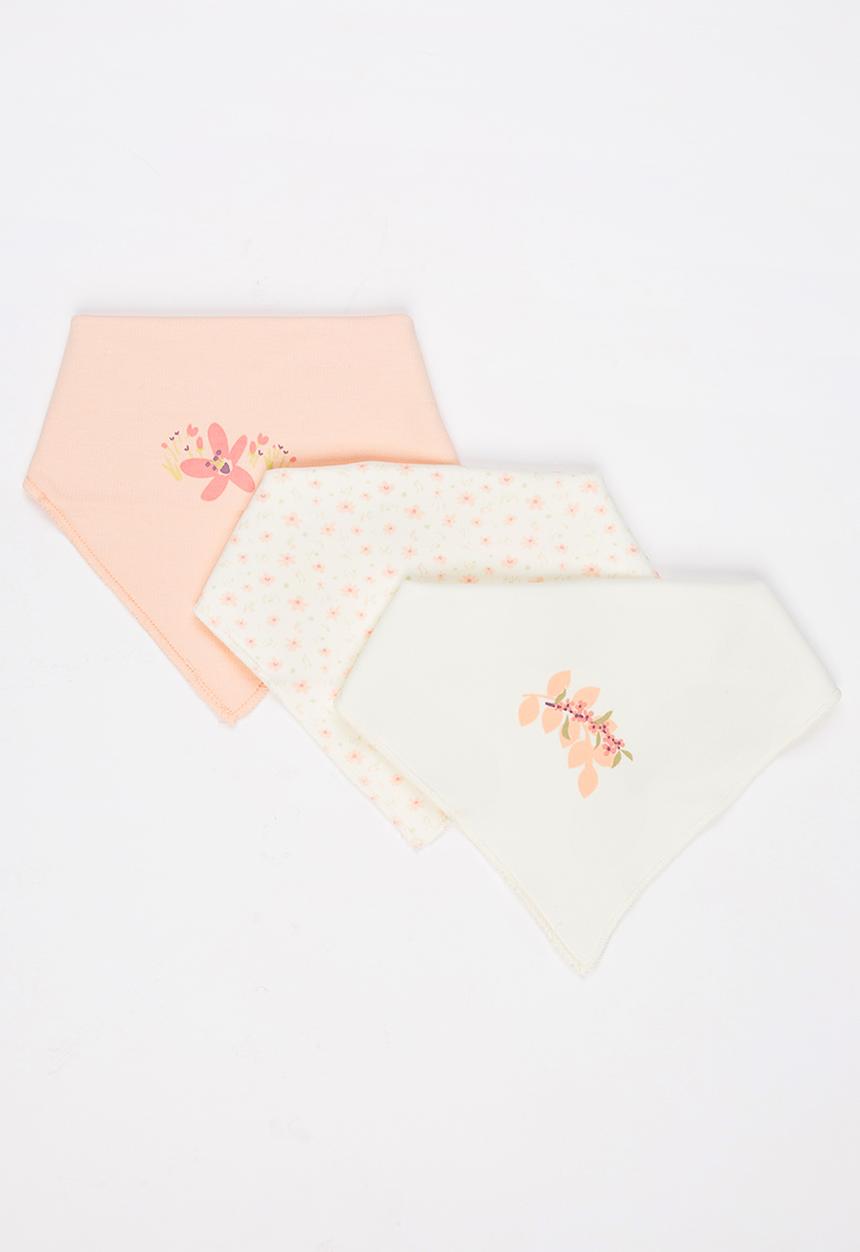 Baby Corner - 3 Pack Bandana Bib Multi-colour