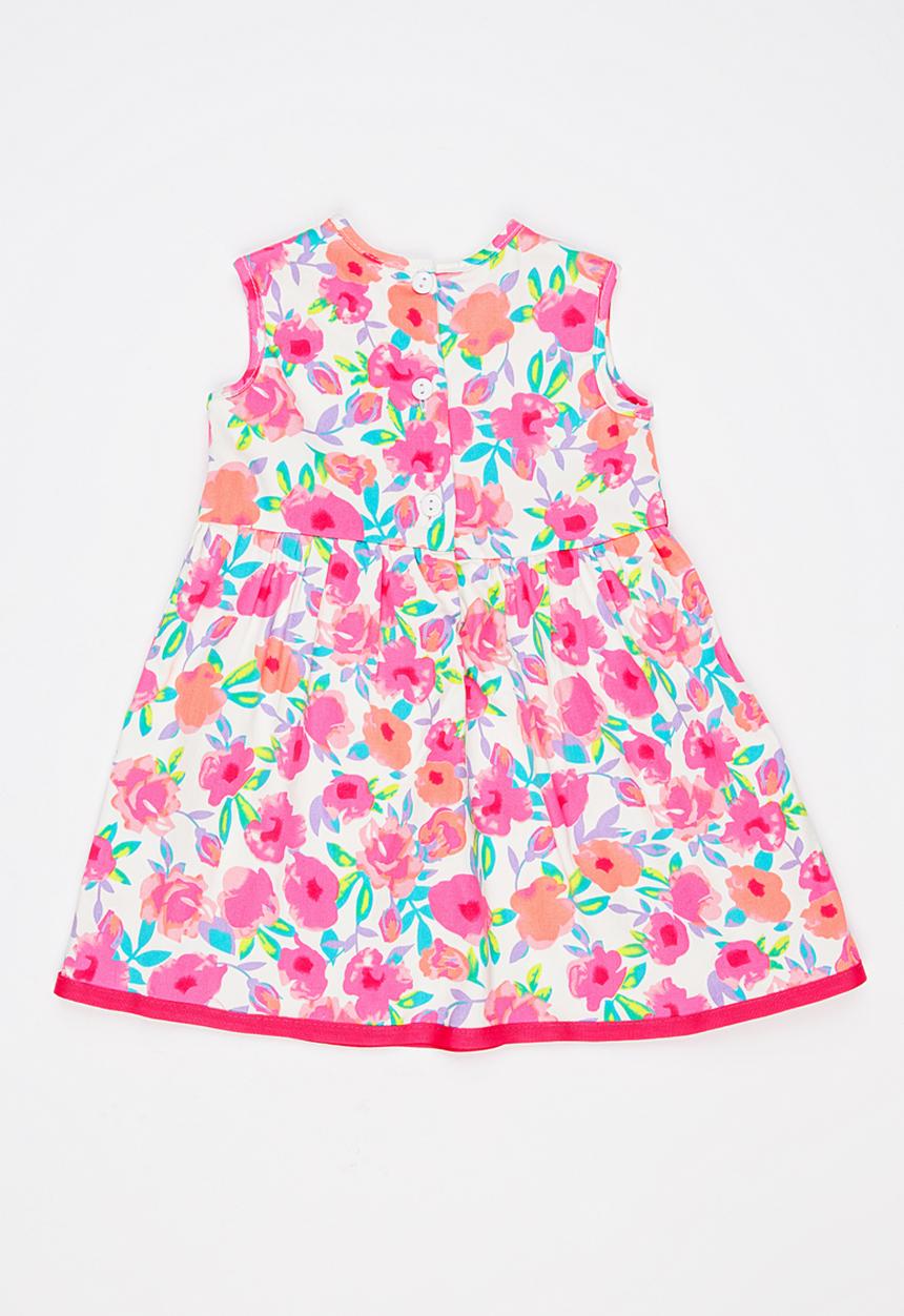 Twin Clothing - Floral Print Dress Multi-colour