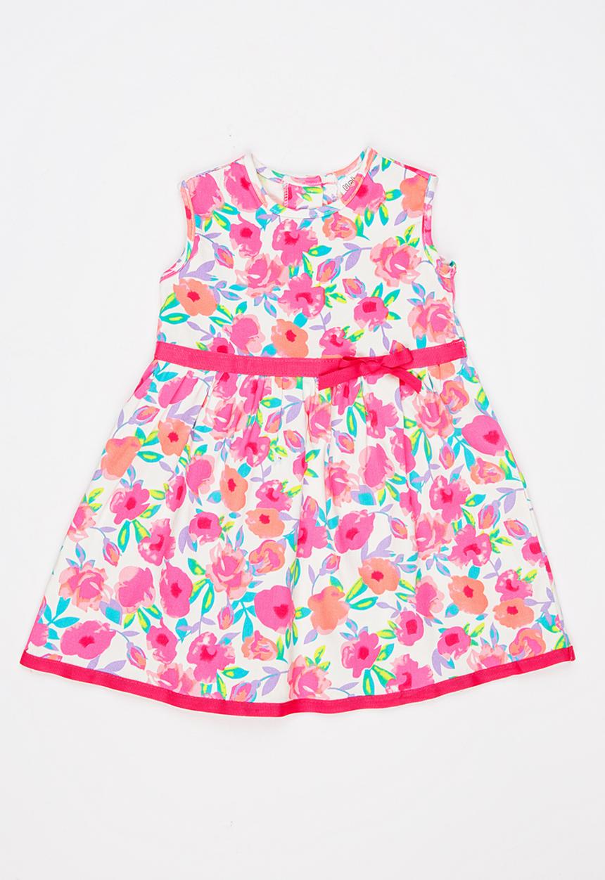 Twin Clothing - Floral Print Dress Multi-colour
