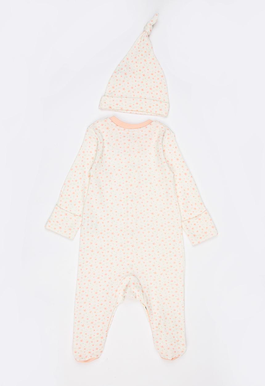 Baby Corner - Sleepsuit and Hat Set  Multi-colour