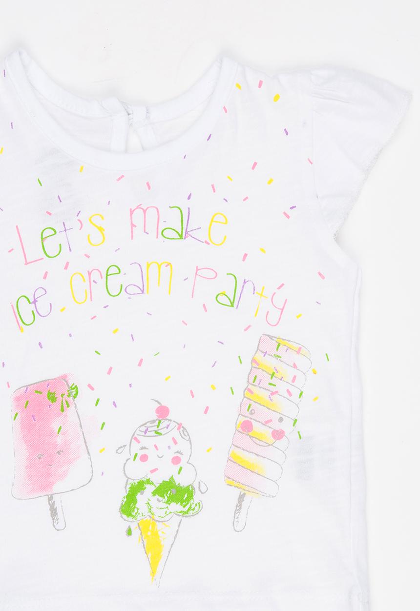 Baby Corner - 2 Piece T-shirt Short Set Multi-colour