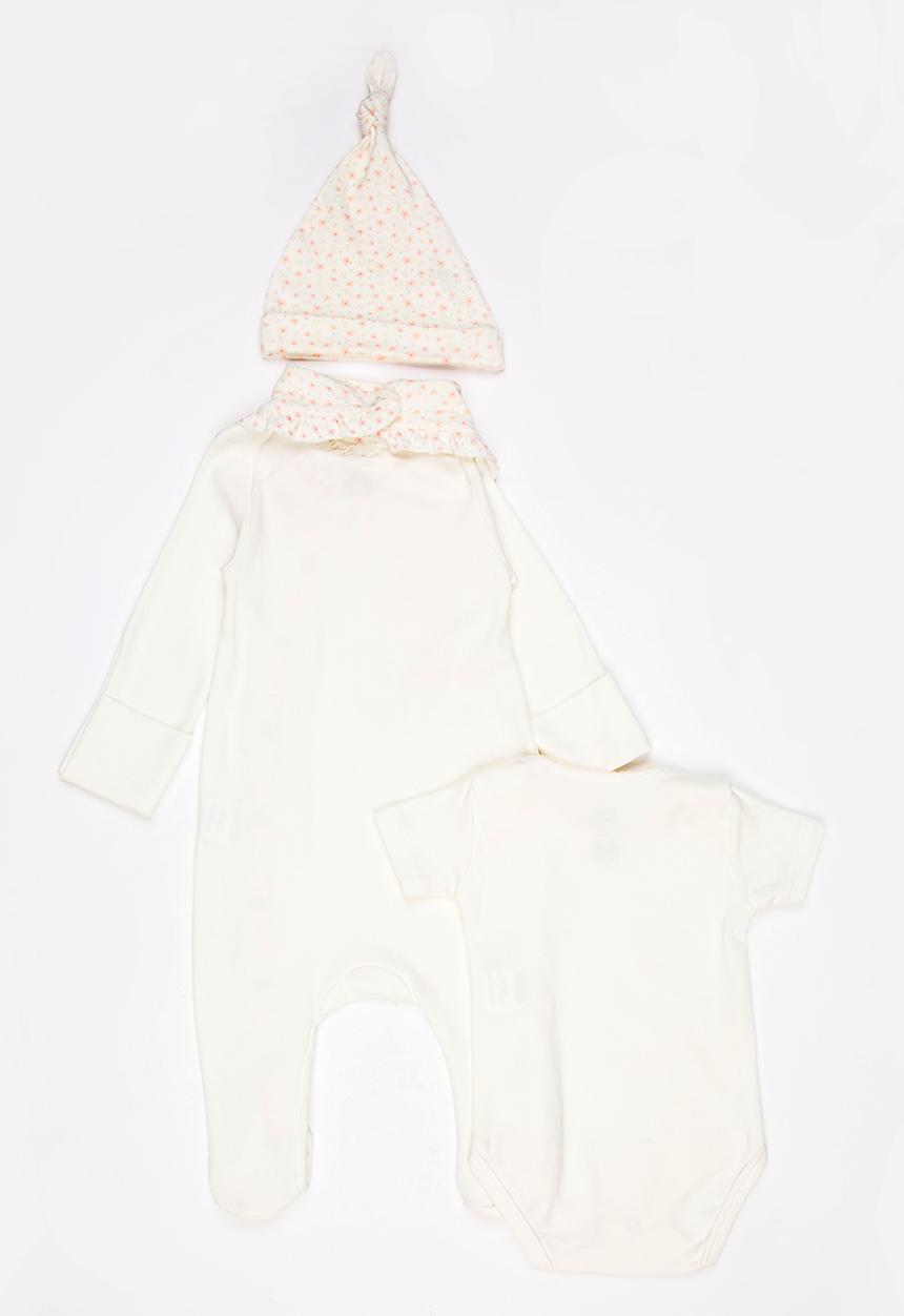 Baby Corner - 4 Piece Sleepsuit Set Multi-colour