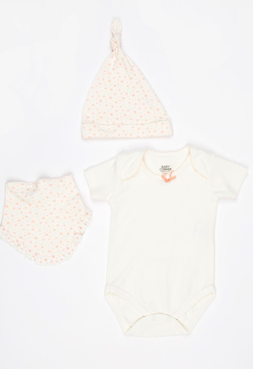 Baby Corner - 4 Piece Sleepsuit Set Multi-colour