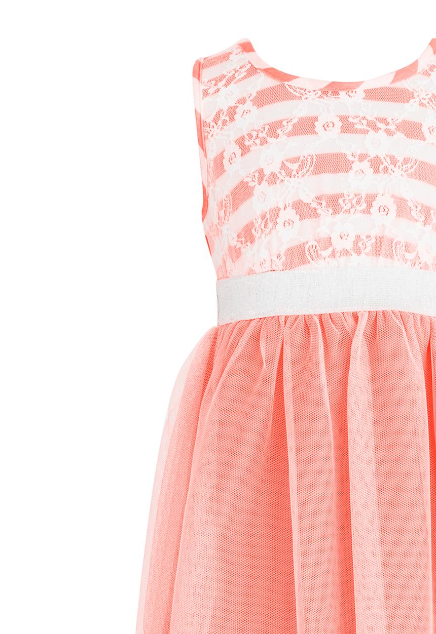 Twin Clothing - Combo Dress Peach