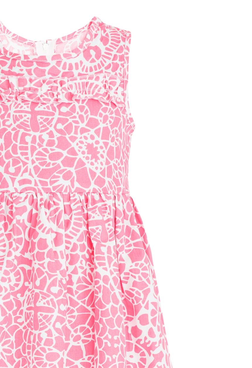 Twin Clothing - Printed Dress Pale Pink