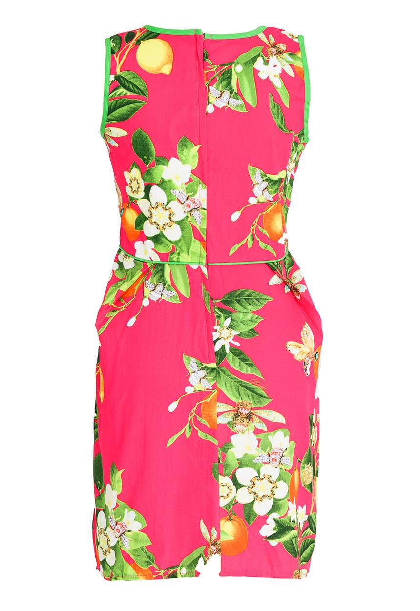 Twin Clothing - Printed Dress Pale Pink
