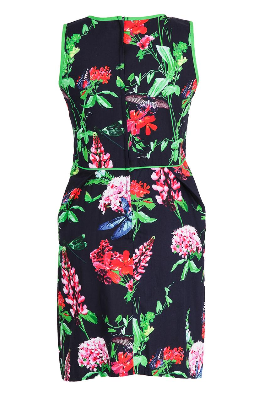 Twin Clothing - Floral Dress Multi-colour