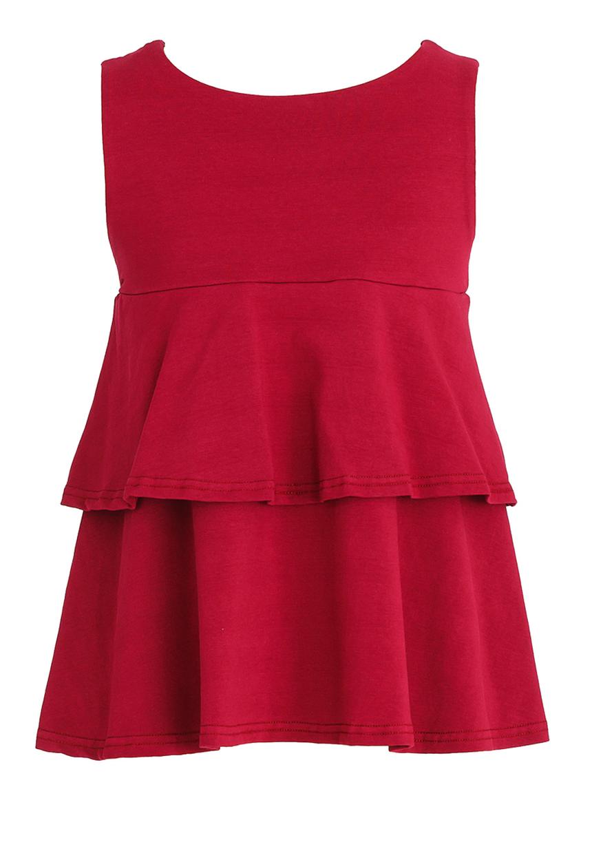 Rebel Republic - Frill Top Burgundy