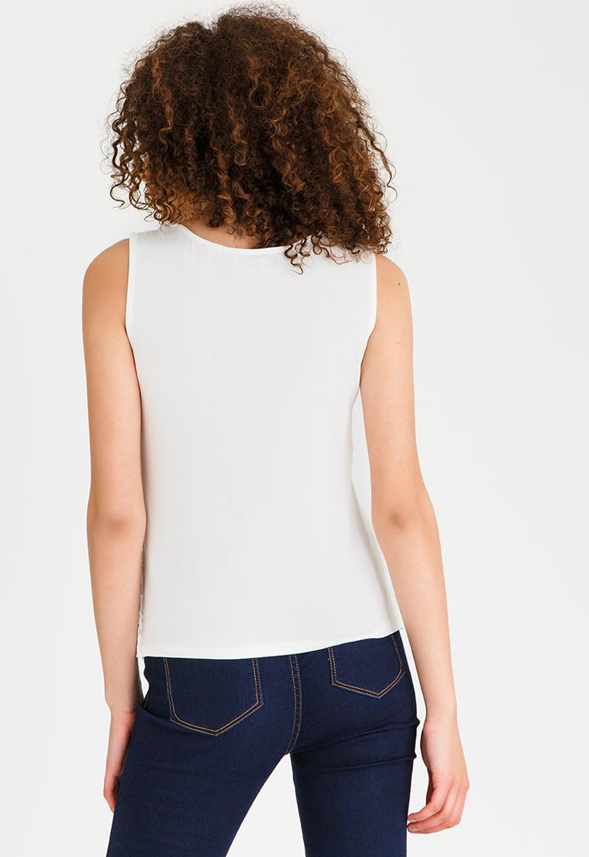 edit - Lace Cami Cream