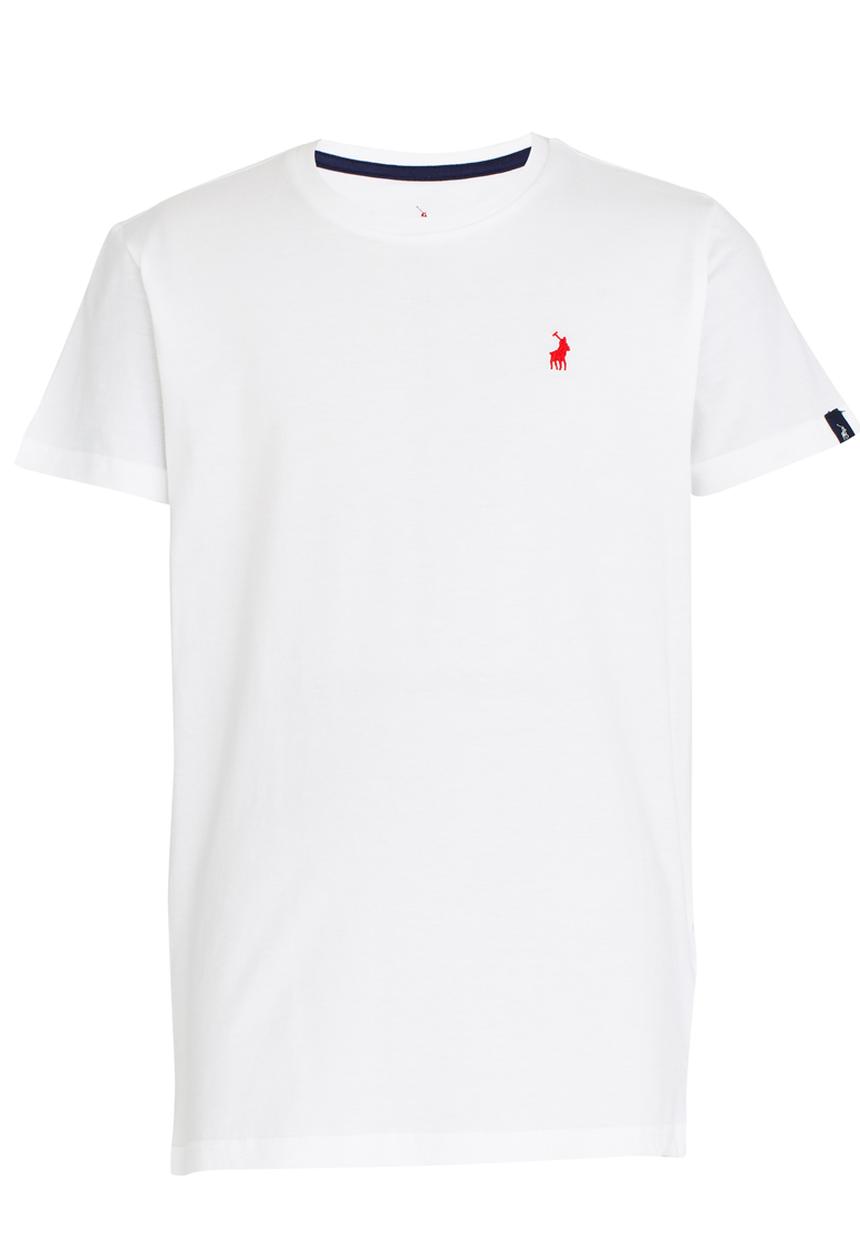 POLO - Big Pony Print Tee White