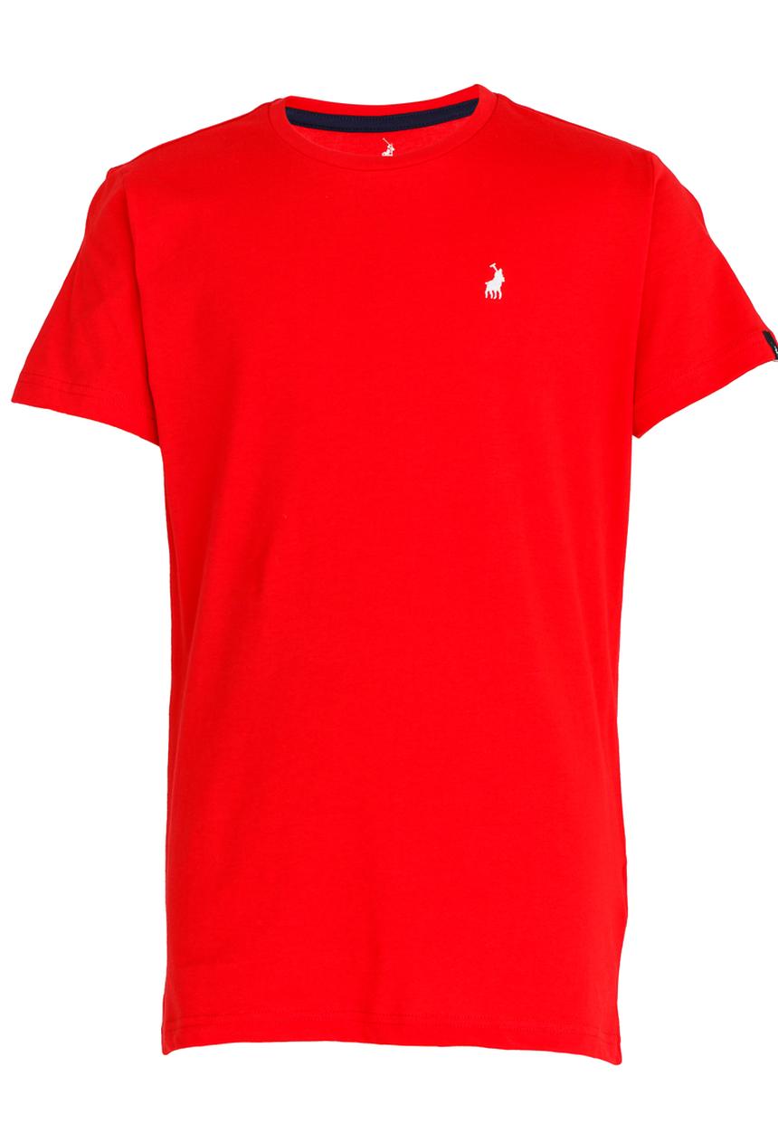 POLO - Big Pony Print Tee Red