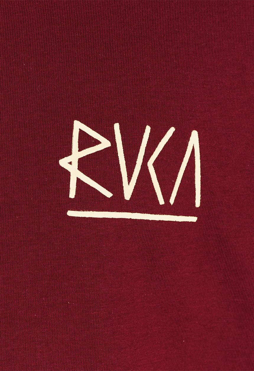 RVCA - Flip  Rvca Tee Burgundy