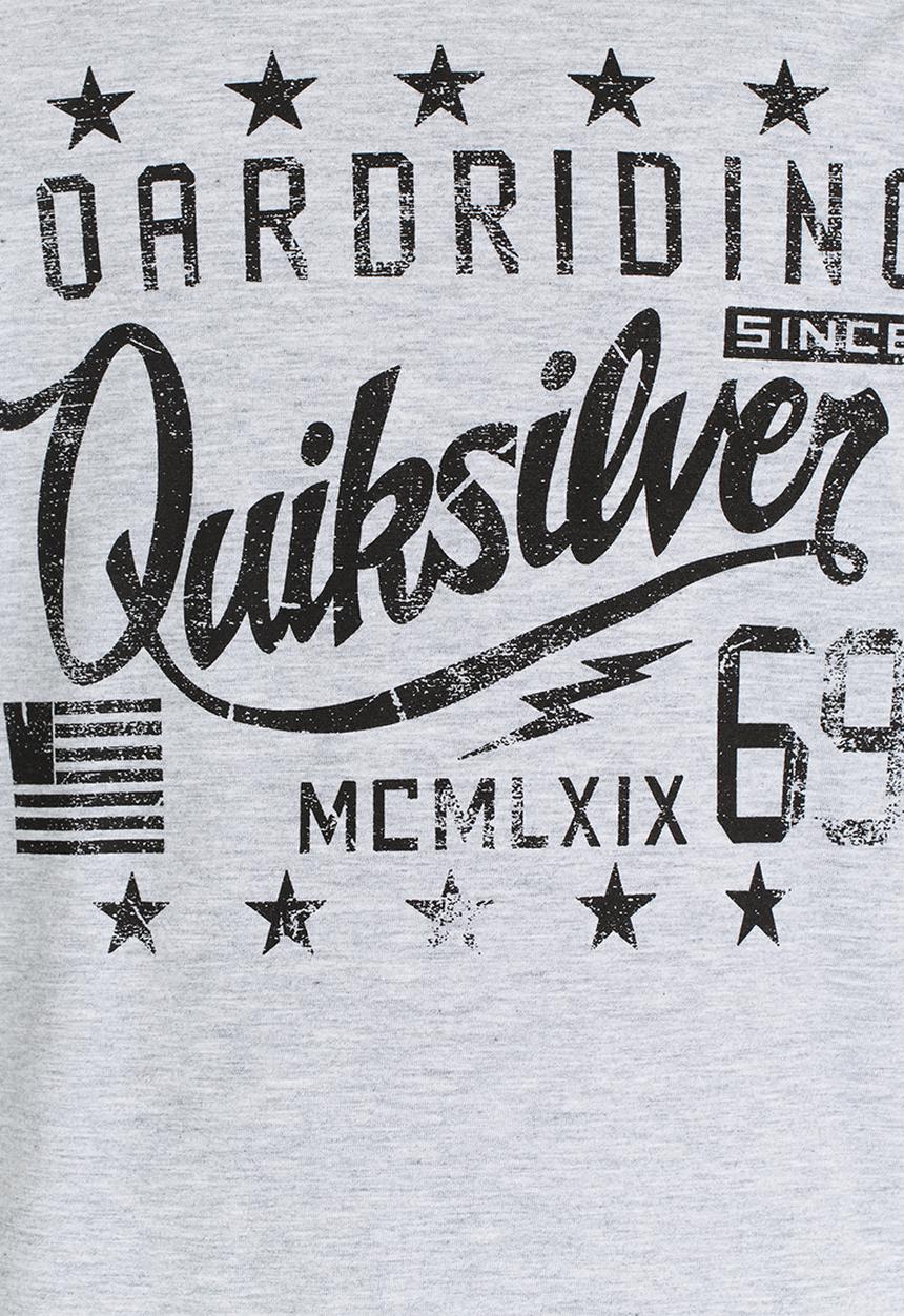 Quiksilver - Mad Wave  Boys Tee Grey