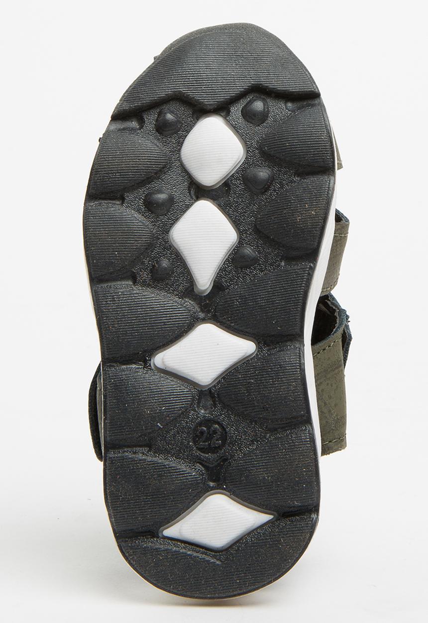 Pop Candy - Boys Sandals Khaki Green