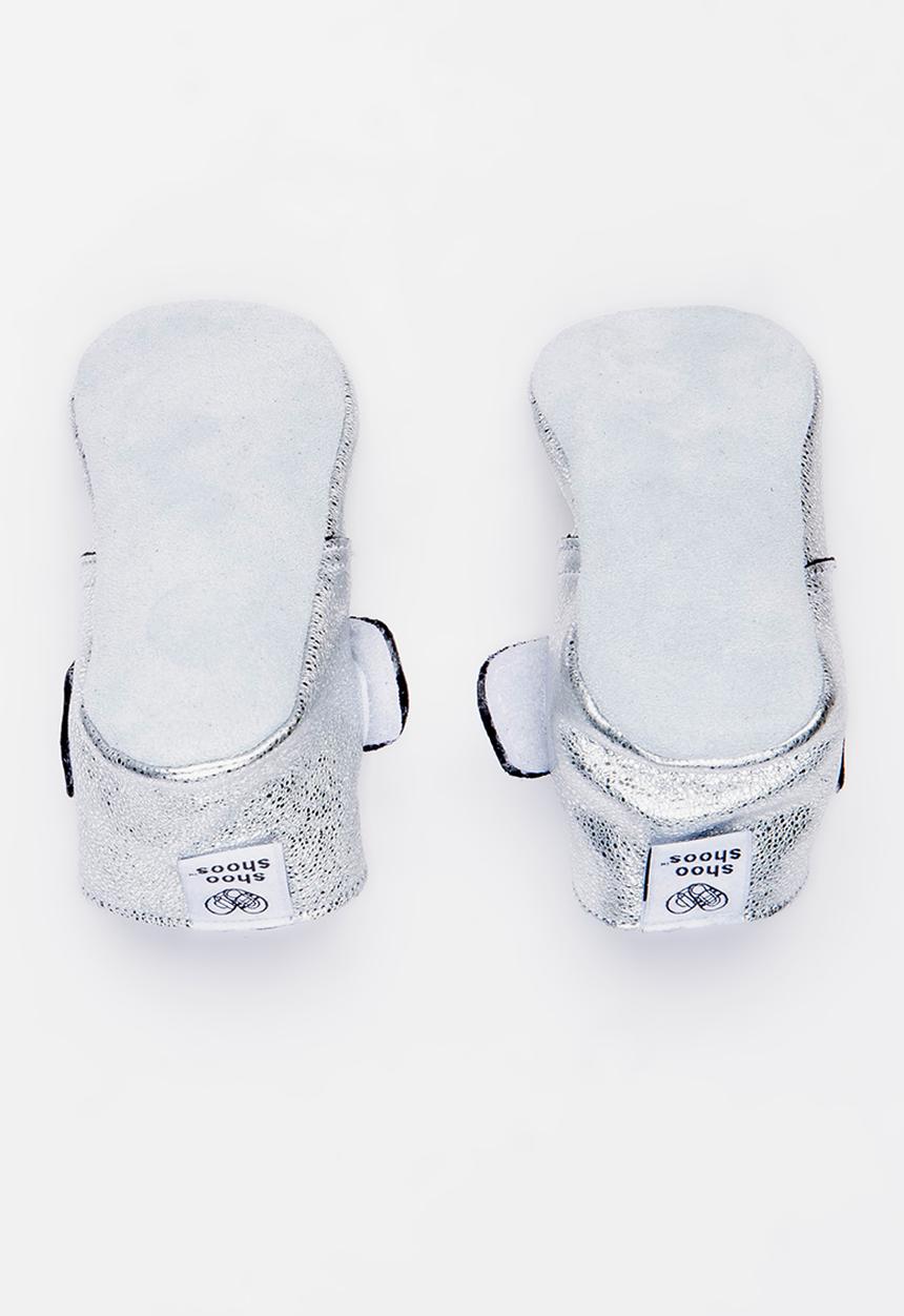 shooshoos - Macy Silver Booties Silver