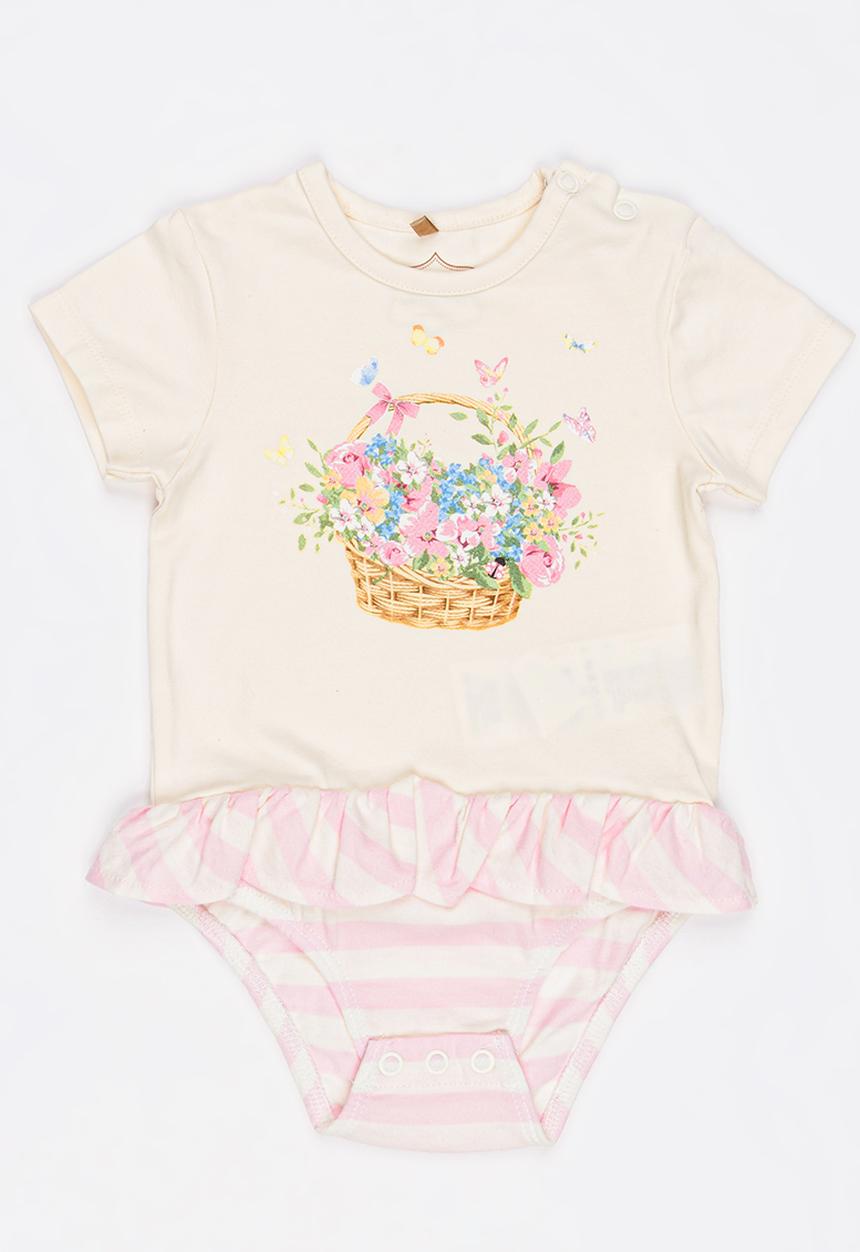 Soobe - Short Sleeve Bodysuit Stone