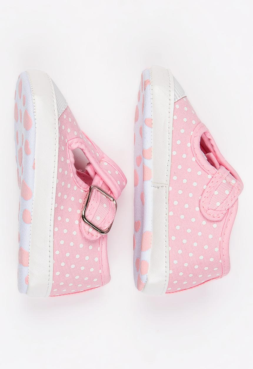 Pop Candy - Check Mary Janes Mid Pink