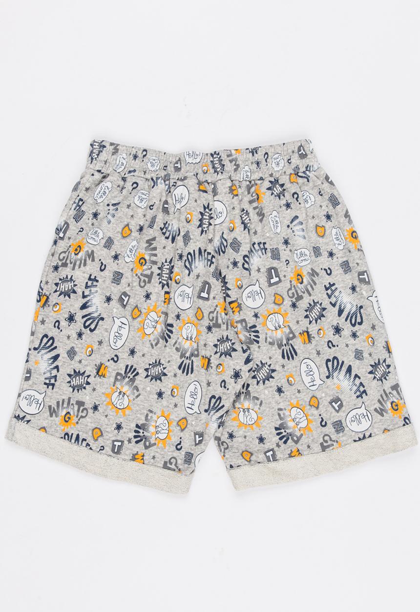 Rebel Republic - Knit Pull On Shorts Multi-colour