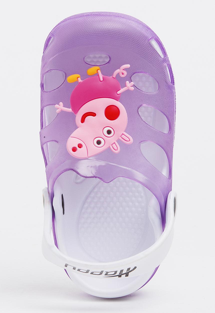 Pop Candy - Printed Sandals Pale Purple