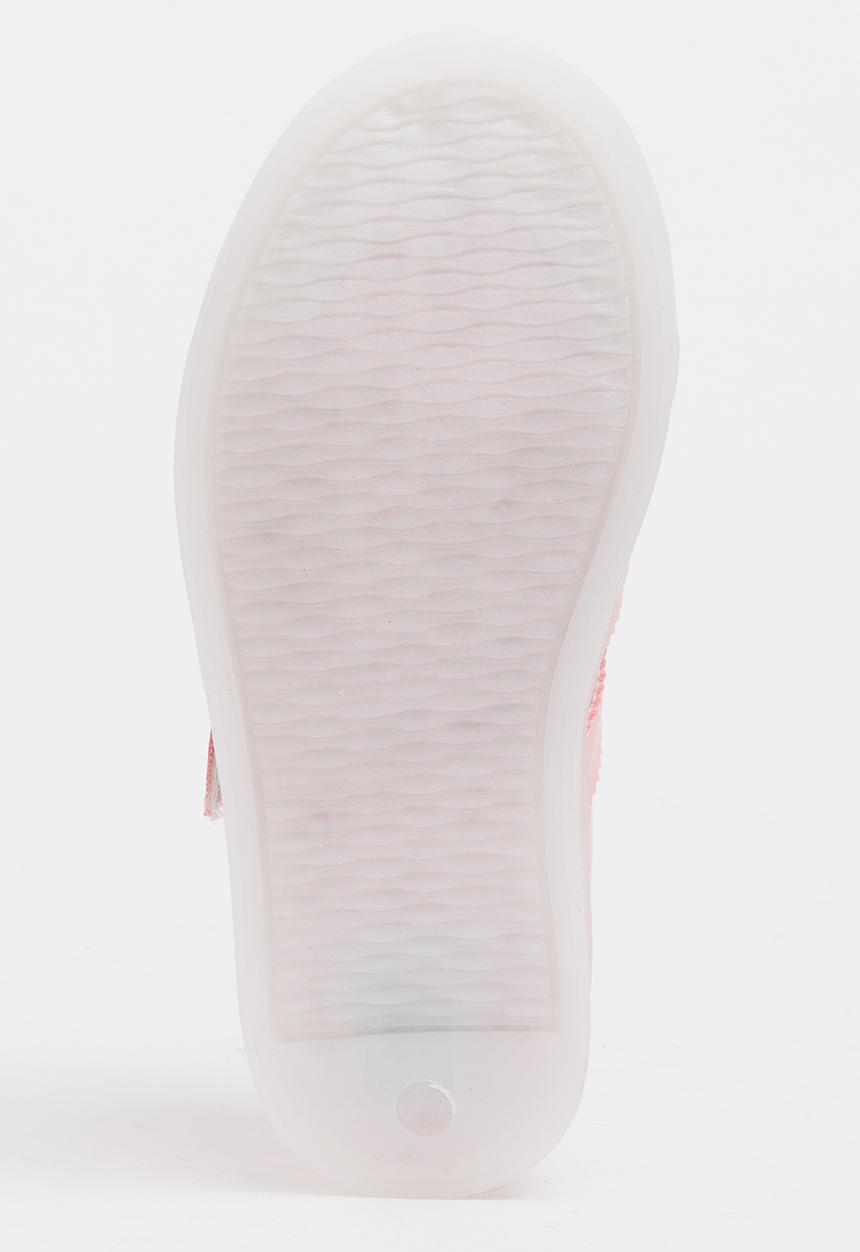 Pop Candy - Girls Light up Sneakers Pale Pink