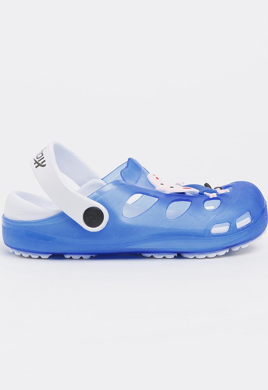 Pop Candy - Printed Sandals Pale Blue