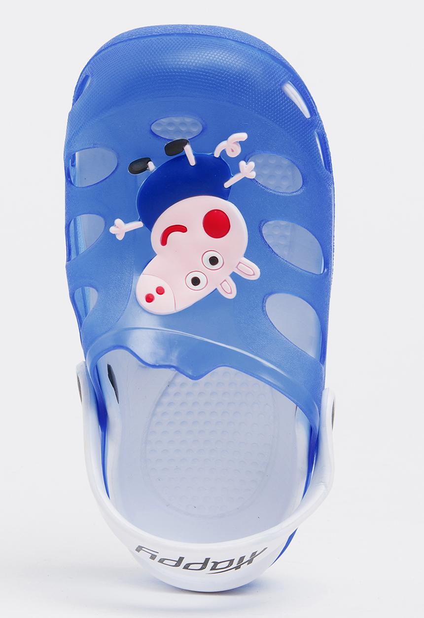 Pop Candy - Printed Sandals Pale Blue