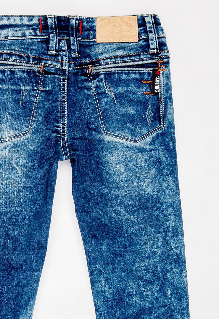 SOVIET - Heath Skinny Denim Jean Mid Blue