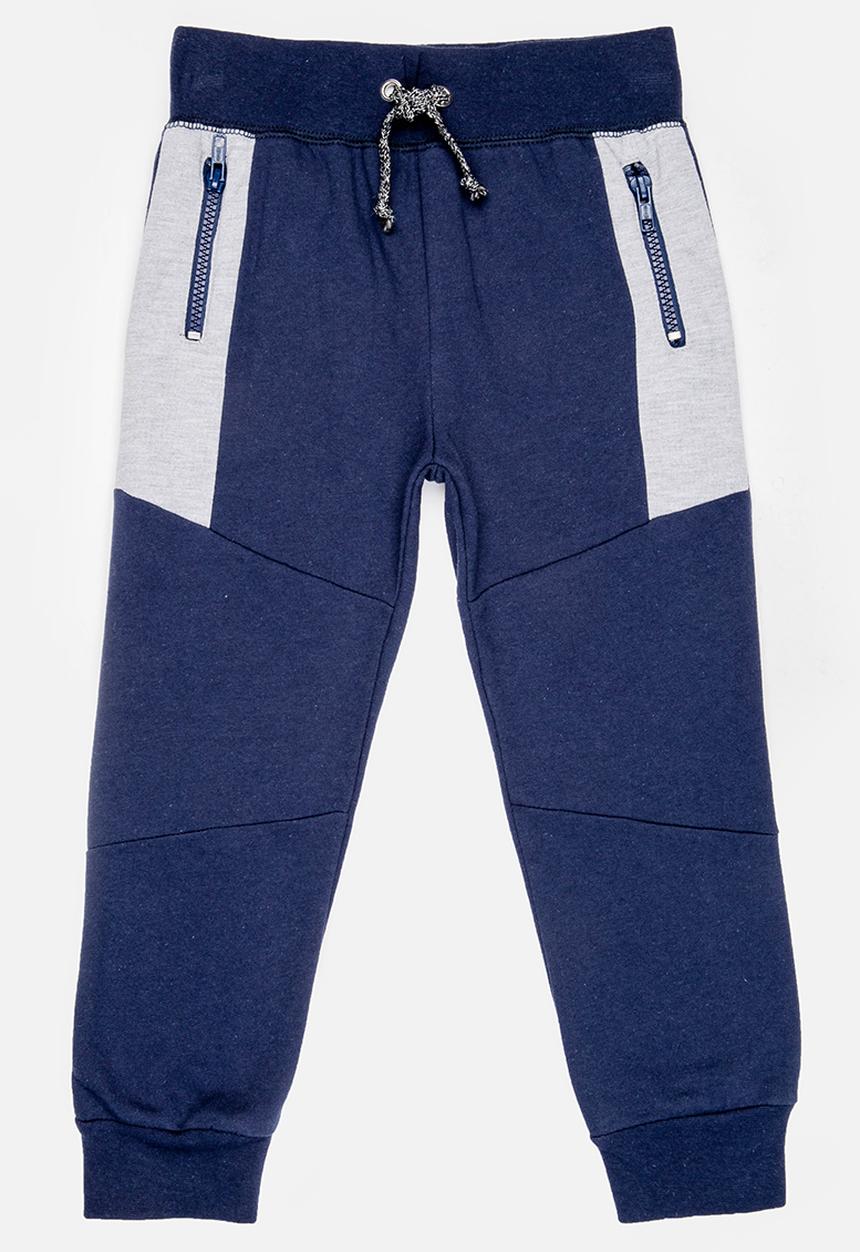 See-Saw - Zip Detail Fleece Jogger Navy