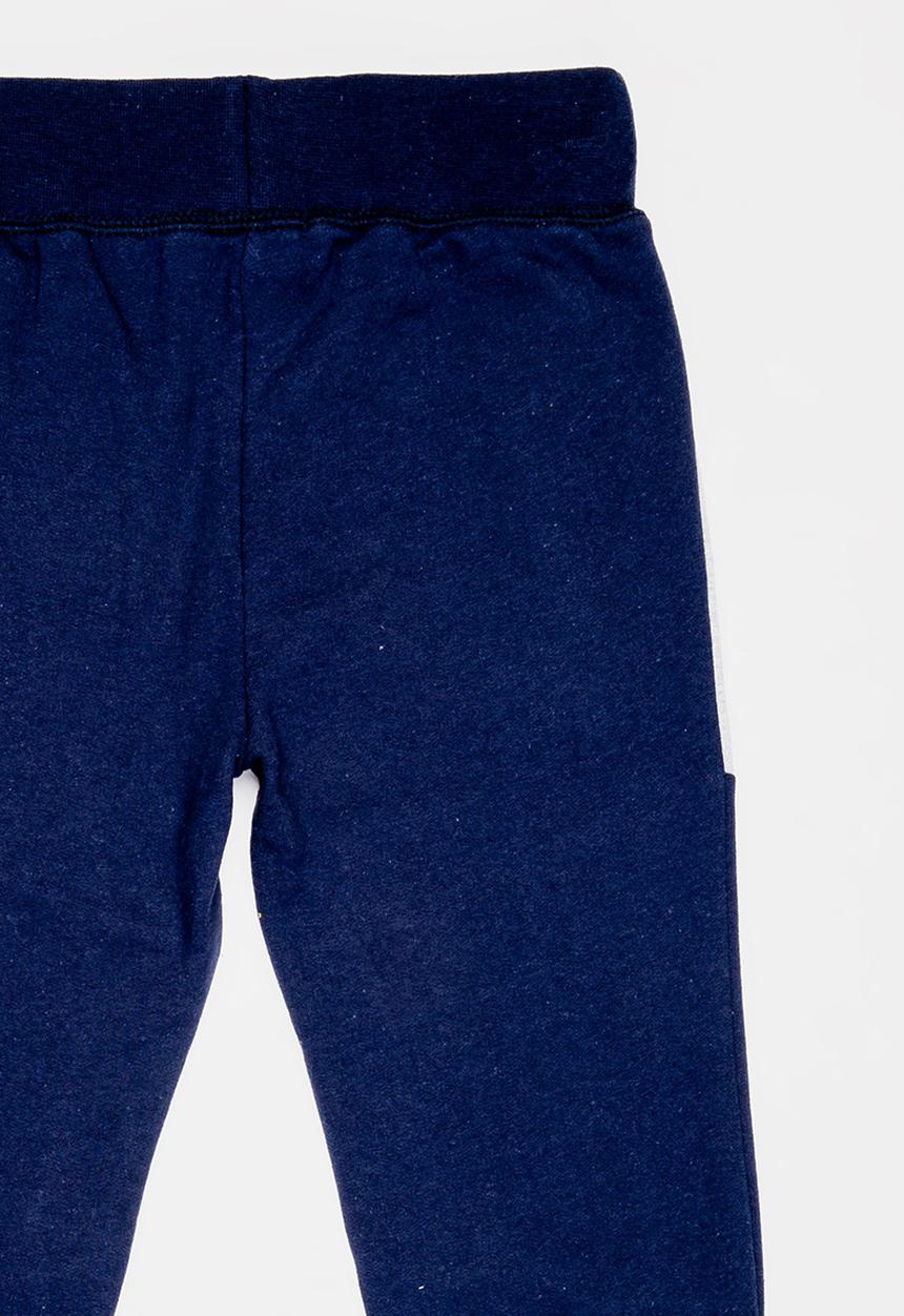 See-Saw - Zip Detail Fleece Jogger Navy