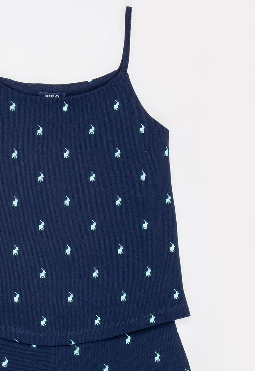 POLO - Tiana layered jumpsuit - navy