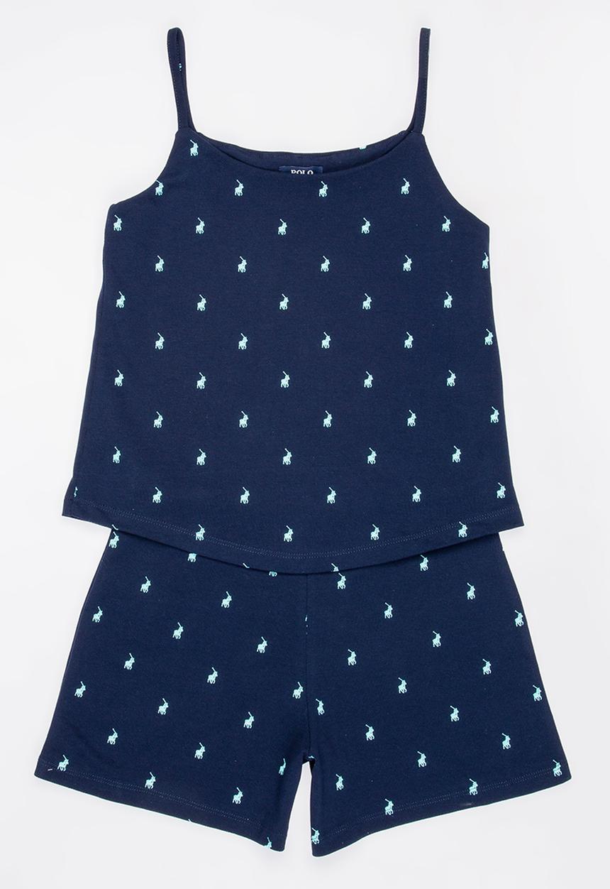 POLO - Tiana layered jumpsuit - navy