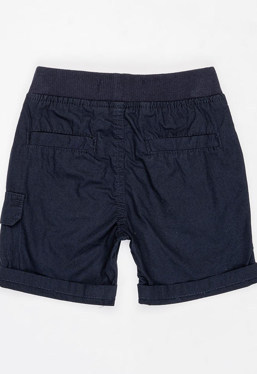 MINOTI - Basic Poplin Short Navy