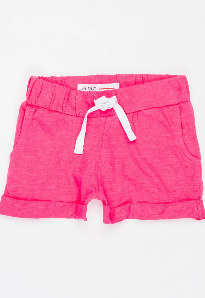 MINOTI - Basic Slub Jersey Short Dark Pink